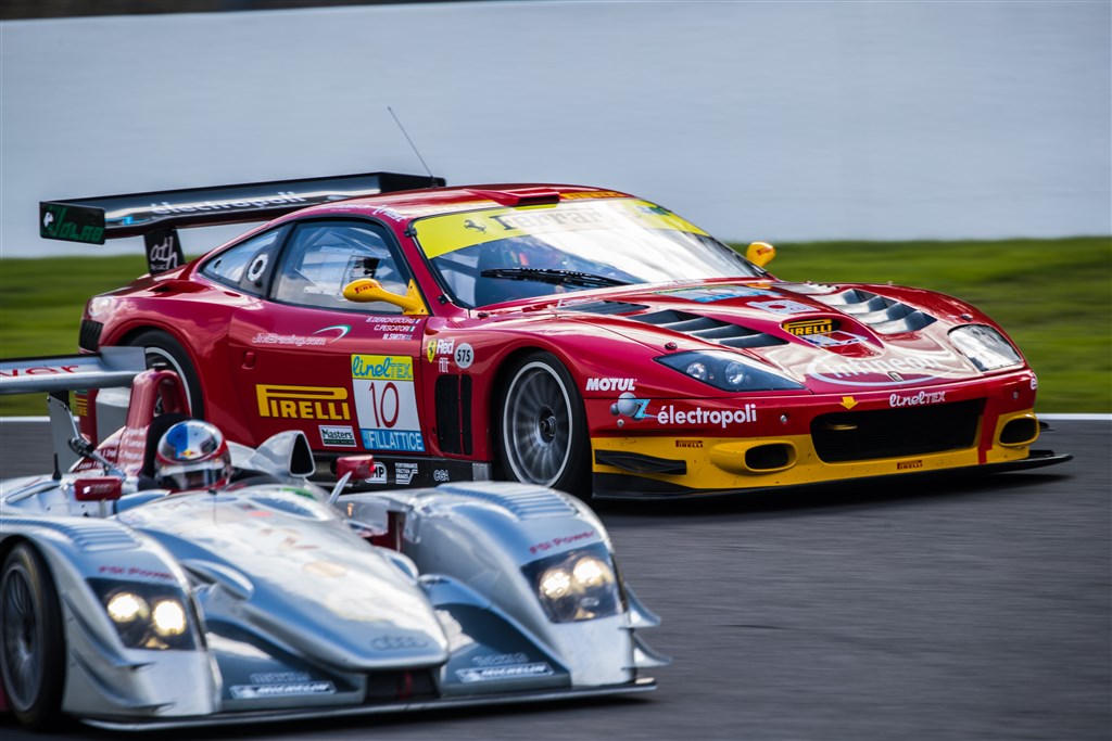 For en uge siden var det denne Ferrari som Morten kørte på Spa
(Foto: Carlo Sentes )